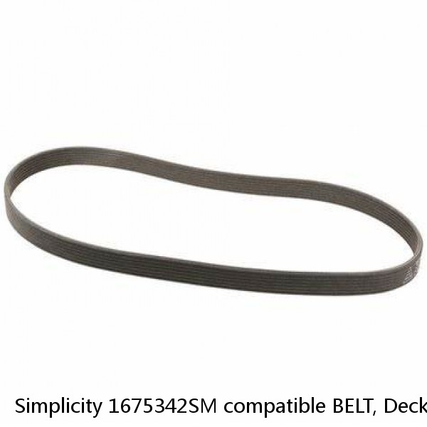 Simplicity 1675342SM compatible BELT, Deck, Double V 96aa DEUTZ-ALLIS 1675342 