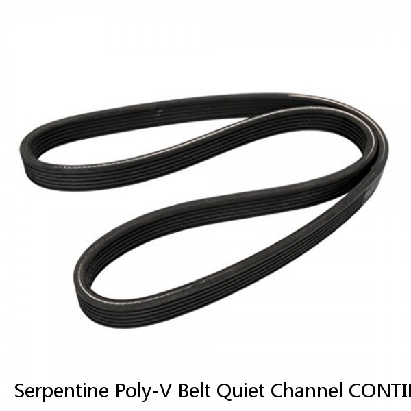 Serpentine Poly-V Belt Quiet Channel CONTINENTAL ELITE GATORBACK 4060435