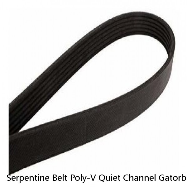 Serpentine Belt Poly-V Quiet Channel Gatorback CONTINENTAL ELITE 4080550