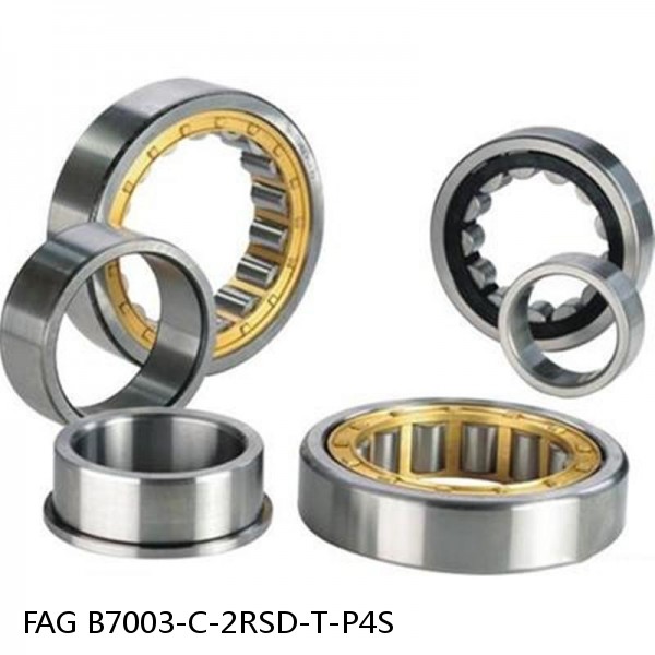 B7003-C-2RSD-T-P4S FAG high precision bearings #1 small image