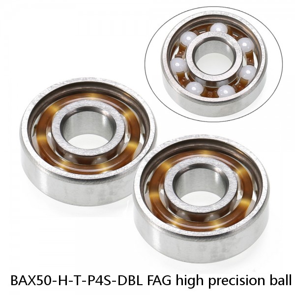 BAX50-H-T-P4S-DBL FAG high precision ball bearings #1 small image