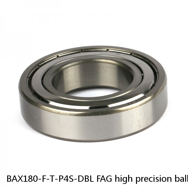 BAX180-F-T-P4S-DBL FAG high precision ball bearings #1 small image