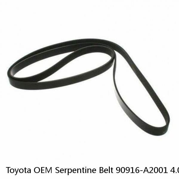 Toyota OEM Serpentine Belt 90916-A2001 4.0 Liter Tacoma Tundra 2005-2015 Factory #1 small image