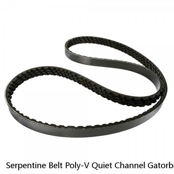 Serpentine Belt Poly-V Quiet Channel Gatorback CONTINENTAL ELITE 4050415 #1 small image