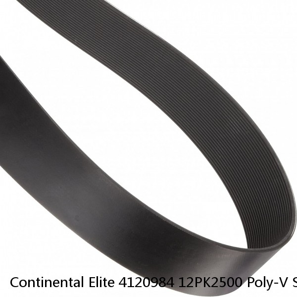 Continental Elite 4120984 12PK2500 Poly-V Serpentine Fan Drive Belt C15 L6 06-08 #1 small image