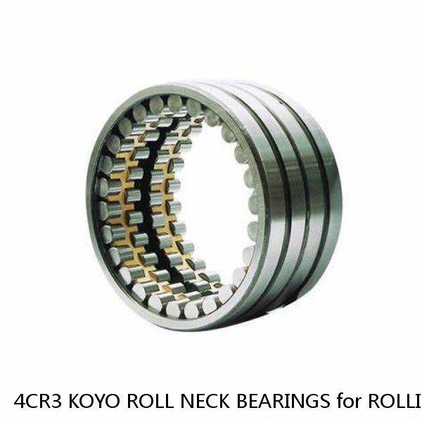 4CR3 KOYO ROLL NECK BEARINGS for ROLLING MILL #1 image