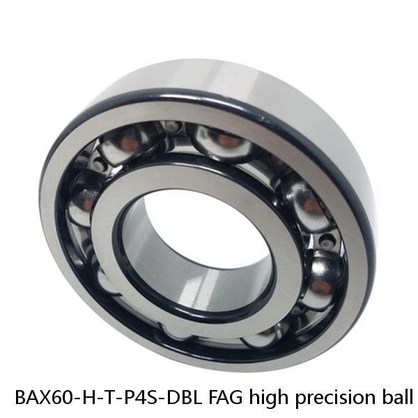 BAX60-H-T-P4S-DBL FAG high precision ball bearings #1 image