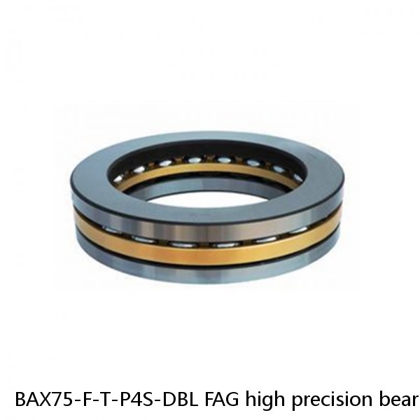 BAX75-F-T-P4S-DBL FAG high precision bearings #1 image