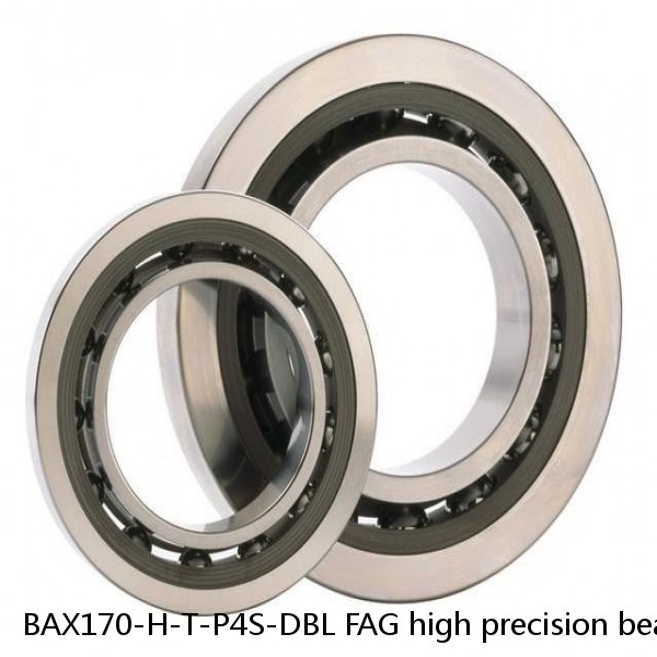 BAX170-H-T-P4S-DBL FAG high precision bearings #1 image