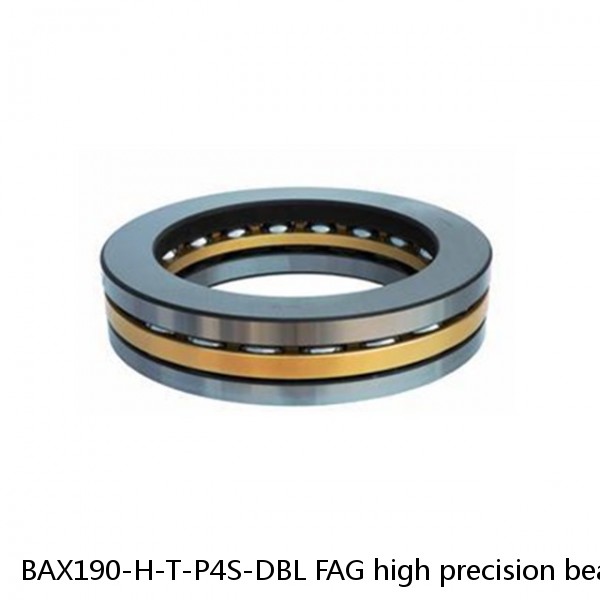 BAX190-H-T-P4S-DBL FAG high precision bearings #1 image