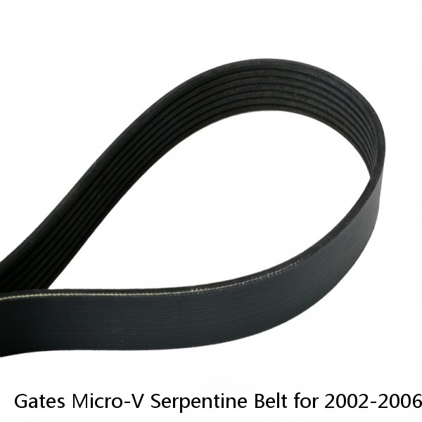 Gates Micro-V Serpentine Belt for 2002-2006 Toyota Camry 2.4L L4 Accessory ml (Fits: Toyota) #1 image