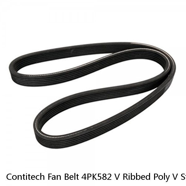 Contitech Fan Belt 4PK582 V Ribbed Poly V Strap Volvo 3485086 #1 image