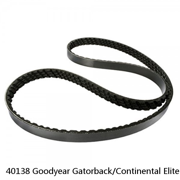 40138 Goodyear Gatorback/Continental Elite Poly-V Timing Belt #1 image